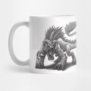 The Komodorian Flightless Slate Wyvern Mug